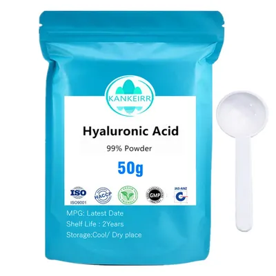 99% Hyaluronic Acid Powder, Low molecular weight ,Moisturizing and Whitening,top Cosmetic