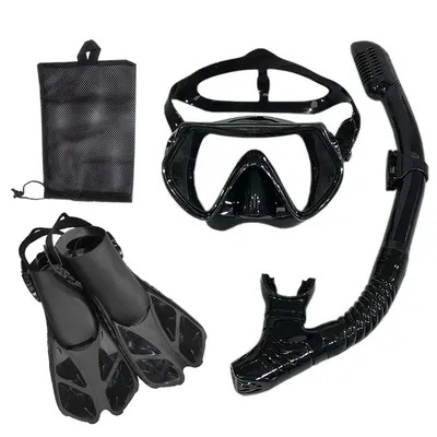 Snorkel Diving Mask and Goggles Diving Swimming Tube Set Adult Unisex