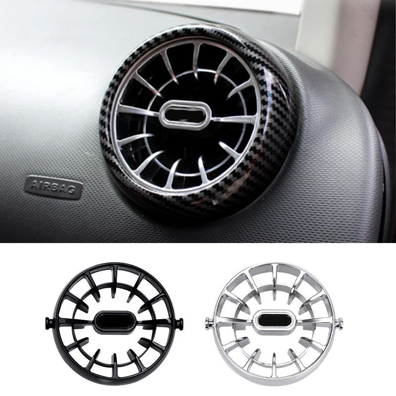 Dashboard Air Outlet Dekoration Klimaanlage Vent Änderung Auto Aufkleber Für Mercedes Smart 453 Fortwo Forfour Zubehör Image