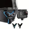 Support de mentonnière pour casque de moto support pour GoPro pour Fore12 11 10 9 8 7 6 5