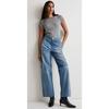 Madewell Jeans | Madewell Womens $585 B Sides Reworked Trouser Jeans Size 24 Nn604 | Color: Blue | Size: 24