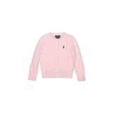 Polo by Ralph Lauren Cardigan Sweater: Pink Tops - Kids Girl's Size 3