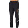 Pantalone da lavoro tecnico leggero Kansas Tech Light Trousers da uomo Tg.S nero/arancio in nylon