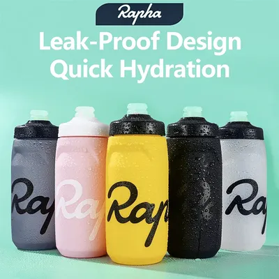 Rapha Cycling Water Bottle 620/750ml Ultra light Leak-proof squeezable Taste-free Camping Hiking