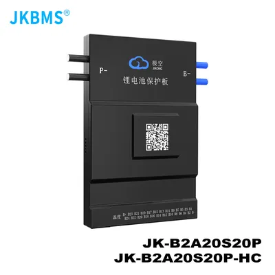 JK BMS B2A20S20P 2A BALANCE CURRENT BMS 200A BT 36V 48V 60V Li-Ion LTO 18650 Battery Lifepo4