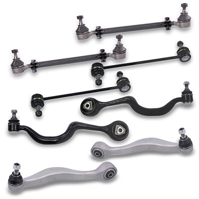 Bestprice Querlenker Komplett Set Vorderachse ALU [Hersteller-Nr. 10660812] für BMW