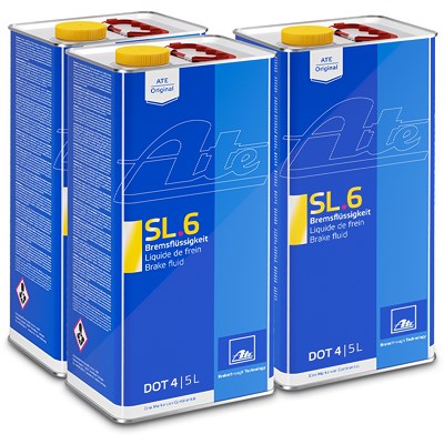 Ate 3x 5 Liter Bremsflüssigkeit SL.6 DOT4 [Hersteller-Nr. 03.9901-6403.2] Image