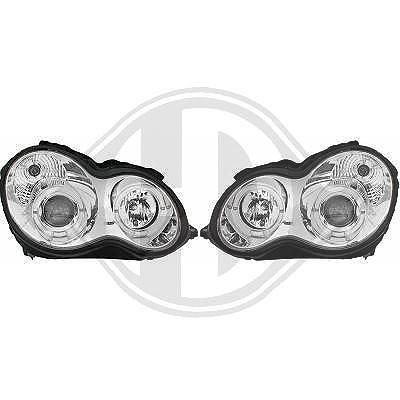 Diederichs Hauptscheinwerfersatz [Hersteller-Nr. 1671880] für Mercedes-Benz Image