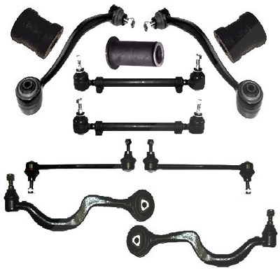 Bestprice Querlenkersatz Stahl komplett 11-Teilig [Hersteller-Nr. 10660693] für BMW