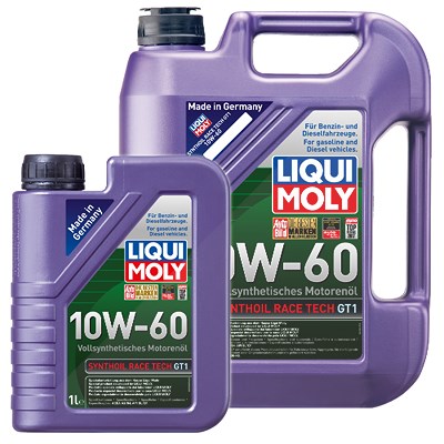 Liqui Moly 6 L Synthoil Race Tech GT1 10W-60 [Hersteller-Nr. 10804531] Image