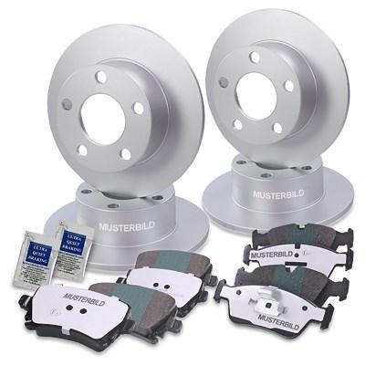 Bestprice Bremsscheiben + Bremsbeläge Vorne + Hinten für Mercedes-Benz Image