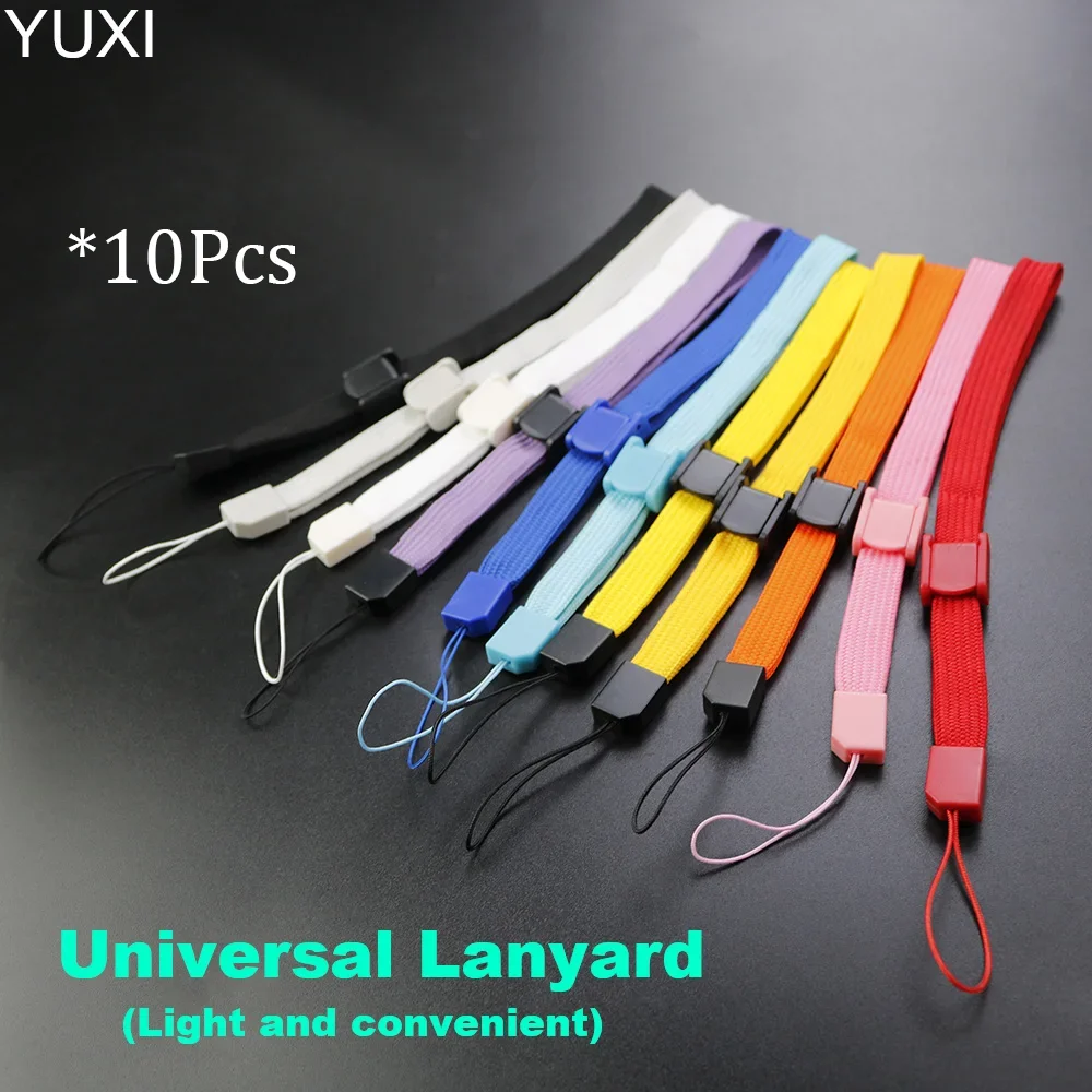 10 stücke Einstellbare Handgelenk Band Hand Seil Hand Strap Für PSP PSV Wii Schalter Lanyard Seil Für Telefon Kamera MP3 lanyard Straps Image