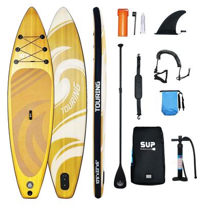 Inflatable Stand Up Paddle Board - 10'6", Ultra-Light, Wide Stable Deck, Non-Slip Comfort Deck, Premium Accessories