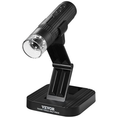 VEVOR Wireless Digital Microscope 50X-1000X 1080P HD WiFi Portable Handheld Mini Coin Microscope - 5.91×3.94×1.57inch