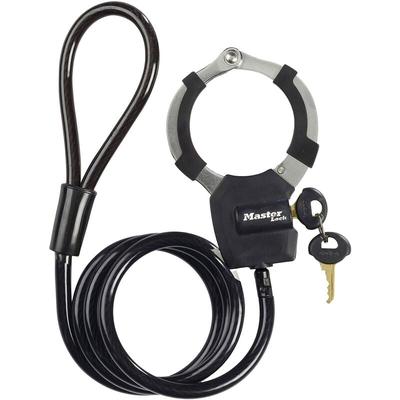 Master Lock 8275EURDPROBLK Kabelschloss Schwarz Schlüsselschloss