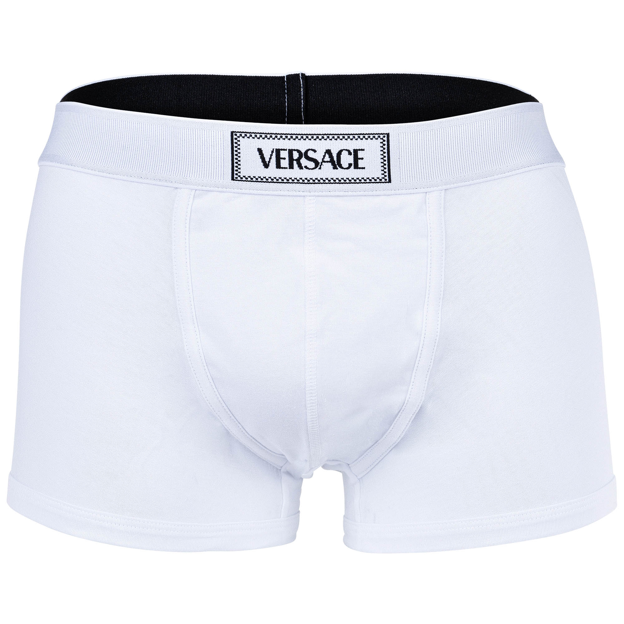 Versace Short Trunk Jersey Cotton Topekaelastic Canete Logo Boxershort Image