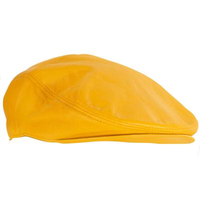 Peaky Blinders Newsboy-Flachhut aus Leder für Herren Image