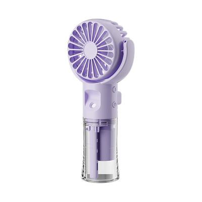 Height Adjustable Rechargeable Desktop Fan – 4-Speed Seamless Oscillation Cooling Fan for Home and Office