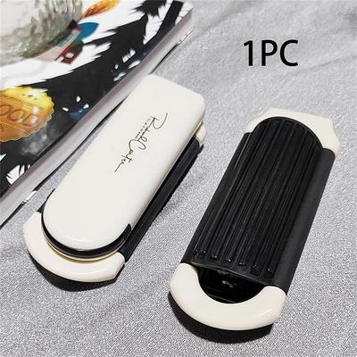 Mini Folding Hair Brush with Mirror - Portable Anti-Static Massage Comb for Travel, Head Massage, and Female Hair Care