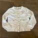 J. Crew Shirts & Tops | Jcrew Girls' Fleece Lady Jacket Cardigan Sweater Sz S Bt955 | Color: White | Size: Sg