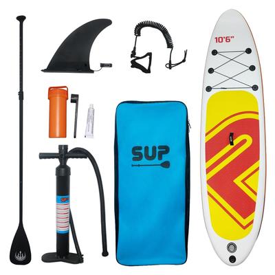 Inflatable Stand Up Paddle Board, 10'6" x 33" x 6" Inflatable Paddle Board with Premium Sup Paddle Board Accessories