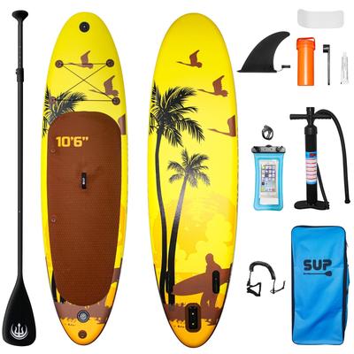 Inflatable Stand Up Paddle Board, with SUP Paddle Board Accessories