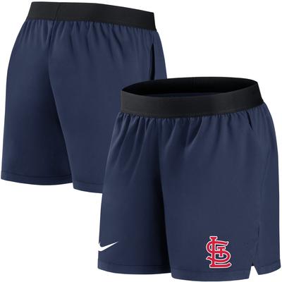 Nike Navy St. Louis Cardinals Authentic Collection Flex Vent Max Performance Shorts für Damen Image