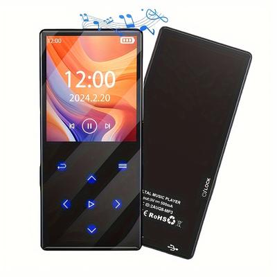 Mp3 Player 128gb Music Player With Built-in Speaker Hifi Sound Lossless With Otg Function Hd Speaker Fm Radio Voice Recorder Ebook Function Digital Mp3 Tf Card Recorder