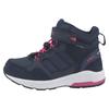 Outdoorschuh CMP "KIDS HADIL LEATHER WP URBAN SHOES", Gr. 28, blau (navy, pink), Textil, Synthetik, sportlich, Schuhe, wasserdicht