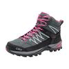 Wanderschuh CMP "RIGEL MID WMN TREKKING SHOES WP", Gr. 39, pink (grau, kombi), Veloursleder, Textil, sportlich, Schuhe, wasserdicht