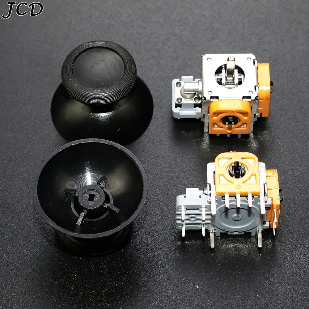 JCD 3D Analog Joystick Rocker Sensor Modul Für NS Schalter Pro Gamepad Thumb-Sticks Grip Caps Pilz Abdeckung Reparatur Teile Image