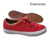 Converse Shoes | Converse Lunarlon Cons One Star Red Leather Sneaker Tennis Shoe Men 9 Women 10.5 | Color: Red/White | Size: 10.5