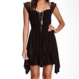 Free People Dresses | Free People | Boho Chic Lbd Best Little Black Dress | Fit & Flare | Small Nwt | Color: Black | Size: S