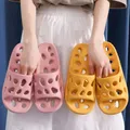 Pantofole da bagno donna sandali che perdono scivoli al formaggio scarpe estive in Eva per uomo