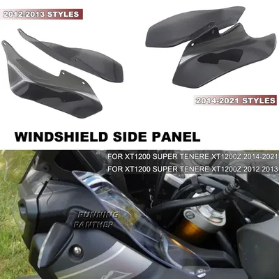 XT1200 Z Side Panels For Yamaha XT1200Z XT 1200 Z Super Tenere 2012-2021 2020 2019 2018 Wind Deflector Pair Windshield Handguard