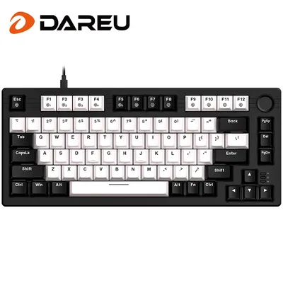 DAREU Wired Gasket Mechanical Keyboard N-Key Rollover Anti-ghosting RGB Backlight Dream switch with