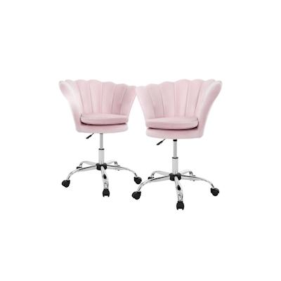ML-Design 2er Set Stuhl Bürostuhl Drehstuhl mit Rollen Schreibtischstuhl Höhenverstellbar Image
