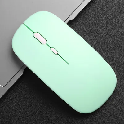 Wireless Mouse Dual Modes Bluetooth-compatibl 2.4G Portable Office Mouse for Laptop Notebook PC MacBook Battery Gaming Mouse