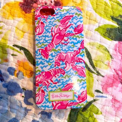 Lilly Pulitzer Cell Phones & Accessories | Cellphone Case/Protector | Color: Blue/Pink | Size: Os