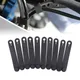 10 pezzi telaio in gomma per moto fissaggio cavo cablaggio cavo di alimentazione fascetta linea frizione fascette freno accessori di fissaggio elastico