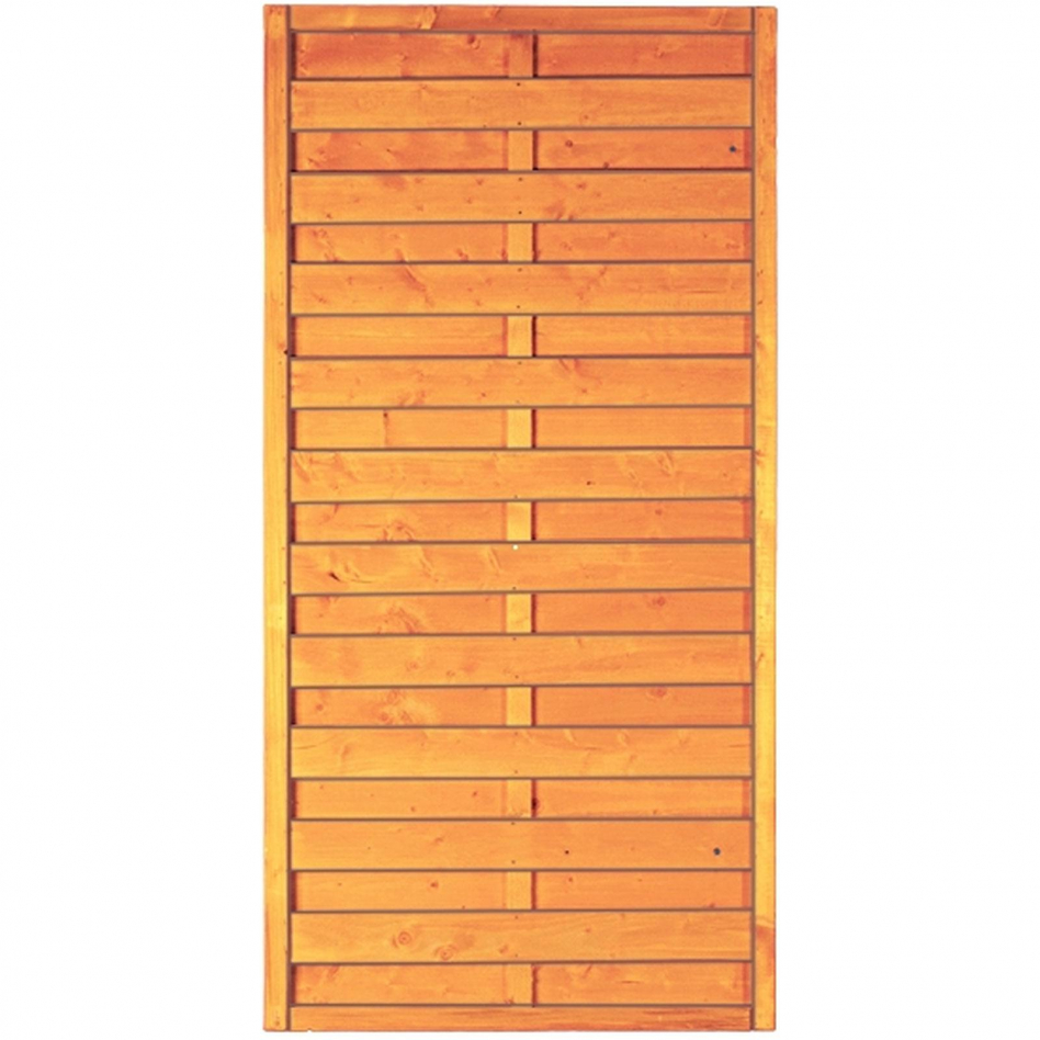 T&J Sichtschutzzaun SUNLINE Sichtschutz Lamellenzaun, 90x180 cm Image