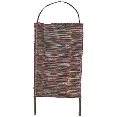 T&J ALESSIA Steckparavent Weidengeflecht, 56x90/116 cm Image