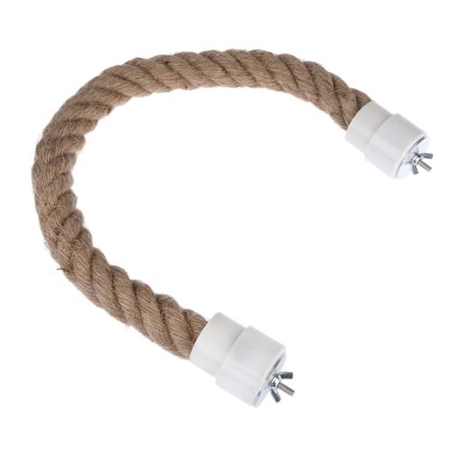 Perchoir TIAKI en jute naturel pour oiseaux taille S : (extra long) : 1,9 cm de diamètre x 91cm