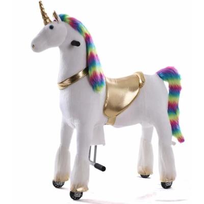 Mechanisches Einhorn Pferd auf Rollen - Groß - bis 6 Jahre - Image