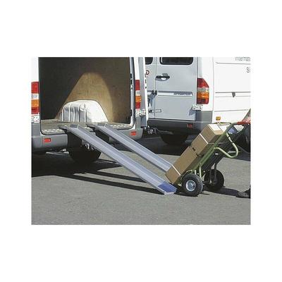 Altec - Verladeschiene Aluminium L2500xFB155 mm mit Rand Tragkraft 400 kg/Paar