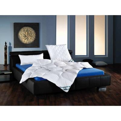 F.a.n. - fan Kansas Microfaser Mono-Steppbett 155x200 cm - Weiss