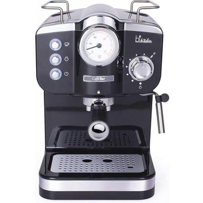 Bikitchen - coffee 200 Espressomaschine Retro, schwarz, 20bar 402000