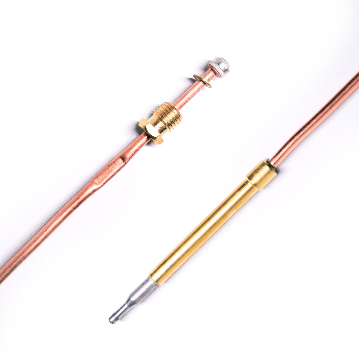 5 x Thermoelement Potis Universal Thermofühler Gasgrill Dönergrill 32cm Steckverbindung Image