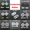 1Set Leitfähigen Gummi Für PS5 PS4 Pro Slim PS3 PS2 Silicon D-Pad Taste Pads Für PSP1000 Gamepad Controller reparatur Teile