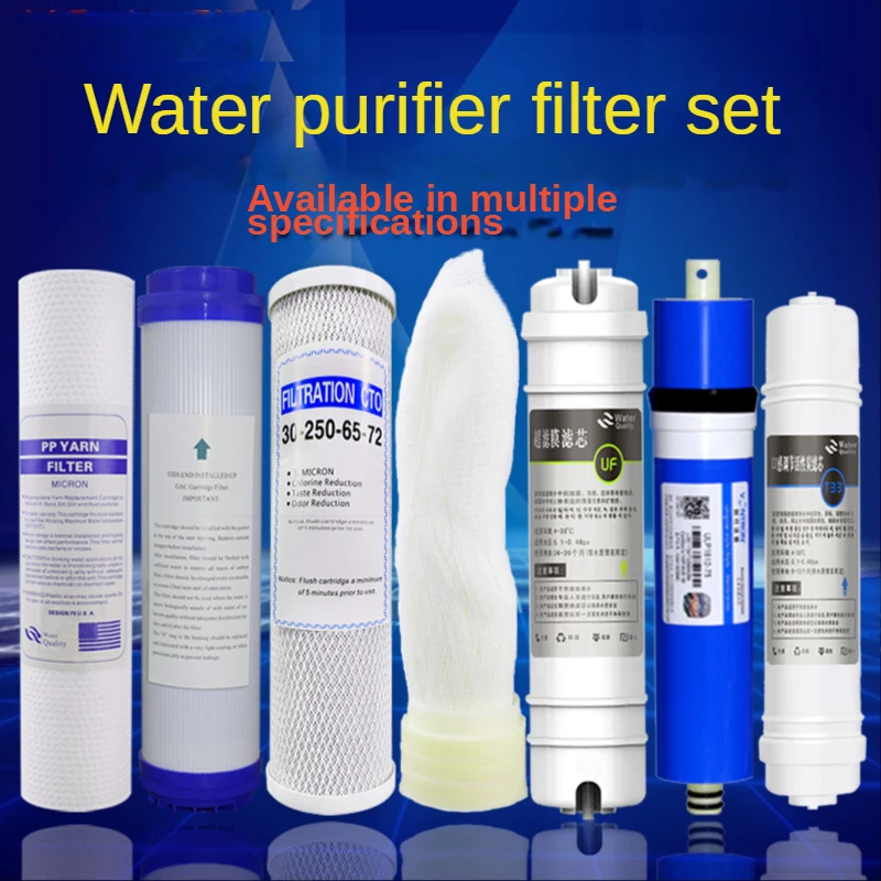1 Set CTO,PP,UDF,T33, Wasser Filter Patrone, 10 zoll Umkehrosmose Filter System Ersatz Wasser Filter Image
